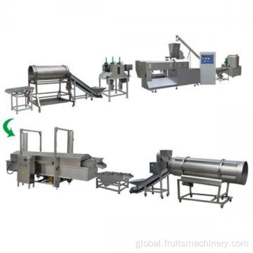 Cookie Production Line Corn Flakes Corn Chips Puffed Snack Line Manufactory